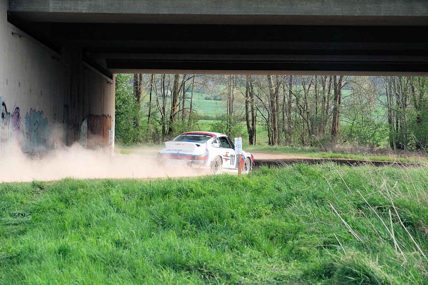 Roland Rallye gestern vor den Toren Nordhausens