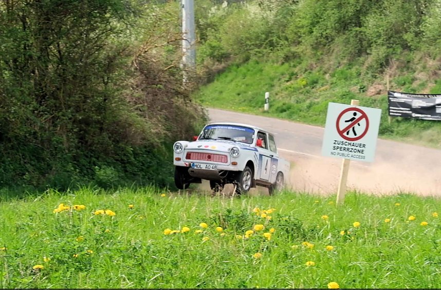 Roland Rallye gestern vor den Toren Nordhausens