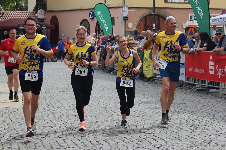 Eintausend L&auml;uferinnen und L&auml;ufer beteiligten sich am 3T&uuml;rmelauf in Bad Langensalza 2024