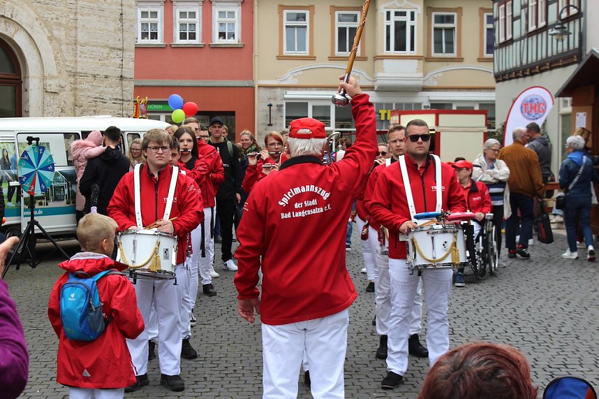 Gr&uuml;nes innenstadtfest in Bad Langensalza 