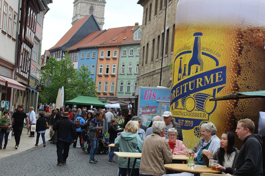 Gr&uuml;nes innenstadtfest in Bad Langensalza 
