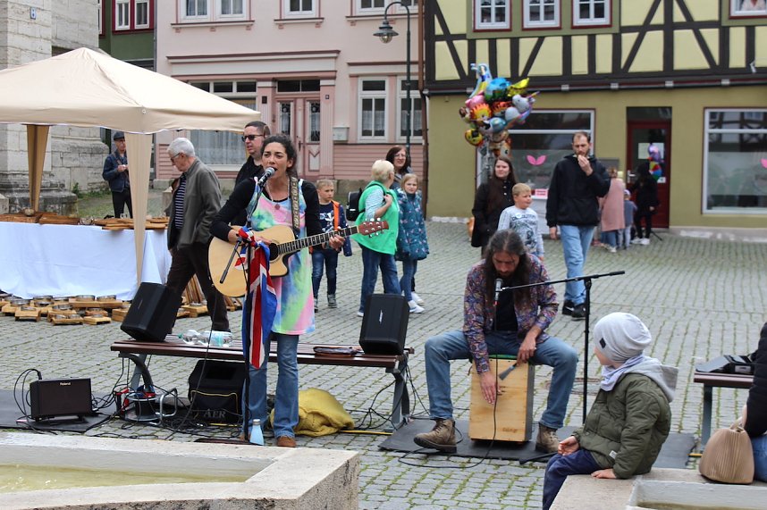Gr&uuml;nes innenstadtfest in Bad Langensalza 