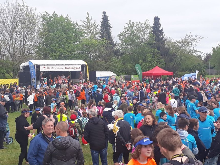 R&ouml;blinglauf mit Teilnehmerrekord