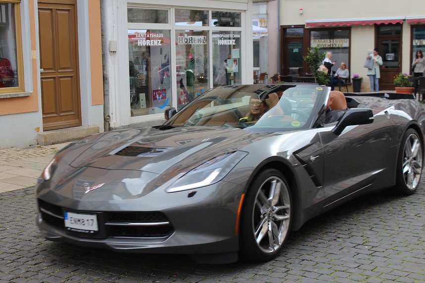 Gro&szlig;es Corvette-Treffen in Bad Langensalza