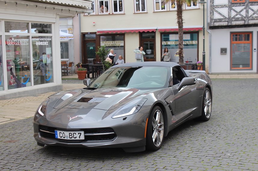 Gro&szlig;es Corvette-Treffen in Bad Langensalza