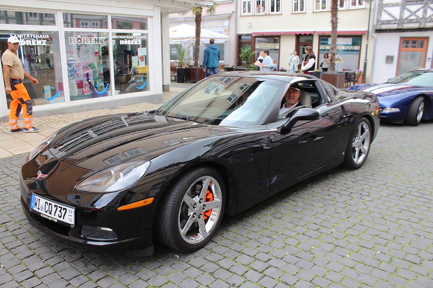 Gro&szlig;es Corvette-Treffen in Bad Langensalza