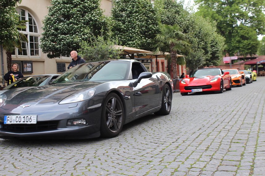 Gro&szlig;es Corvette-Treffen in Bad Langensalza