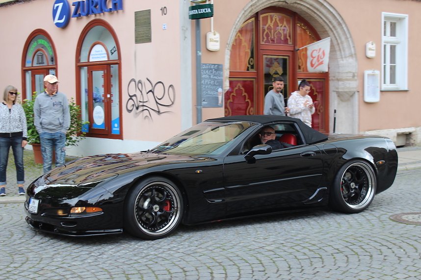 Gro&szlig;es Corvette-Treffen in Bad Langensalza