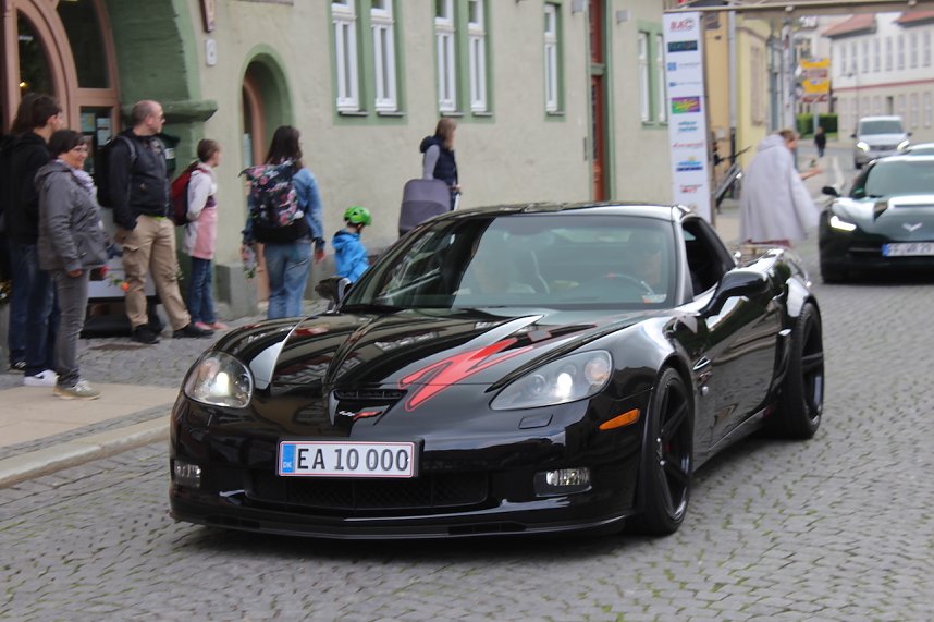 Gro&szlig;es Corvette-Treffen in Bad Langensalza