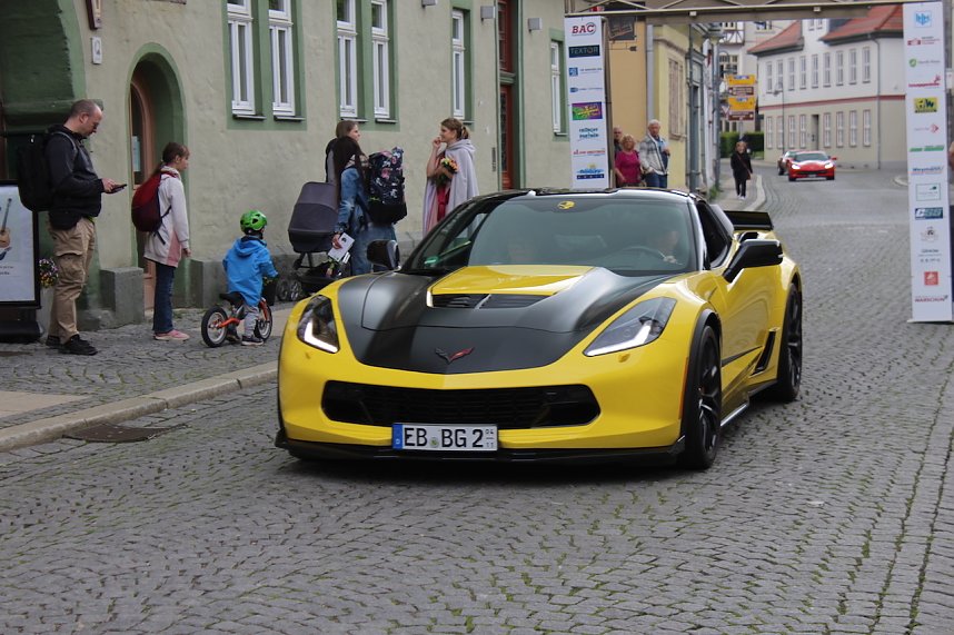 Gro&szlig;es Corvette-Treffen in Bad Langensalza