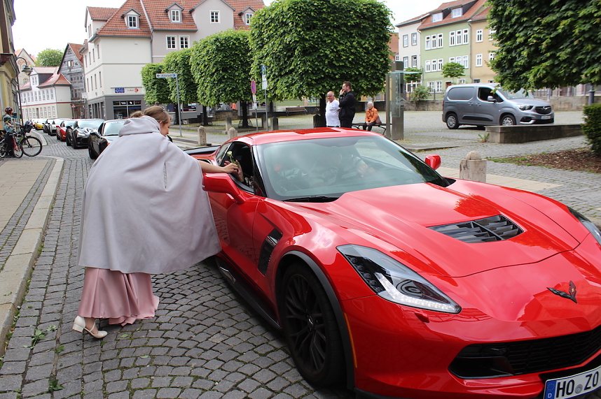 Gro&szlig;es Corvette-Treffen in Bad Langensalza