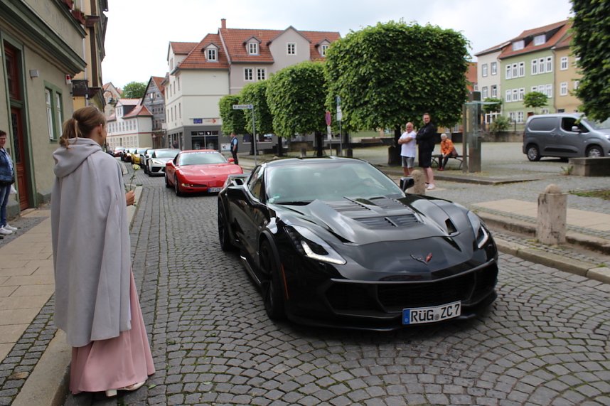 Gro&szlig;es Corvette-Treffen in Bad Langensalza