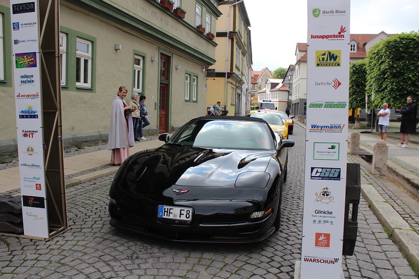 Gro&szlig;es Corvette-Treffen in Bad Langensalza