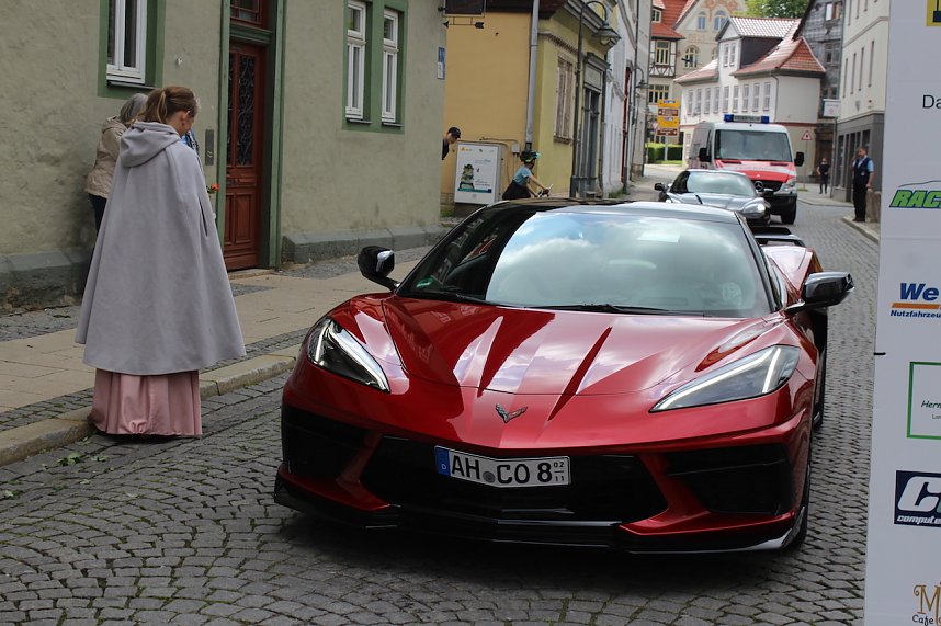Gro&szlig;es Corvette-Treffen in Bad Langensalza