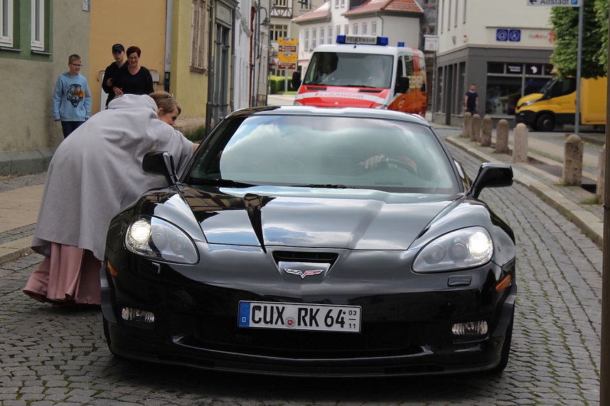 Gro&szlig;es Corvette-Treffen in Bad Langensalza