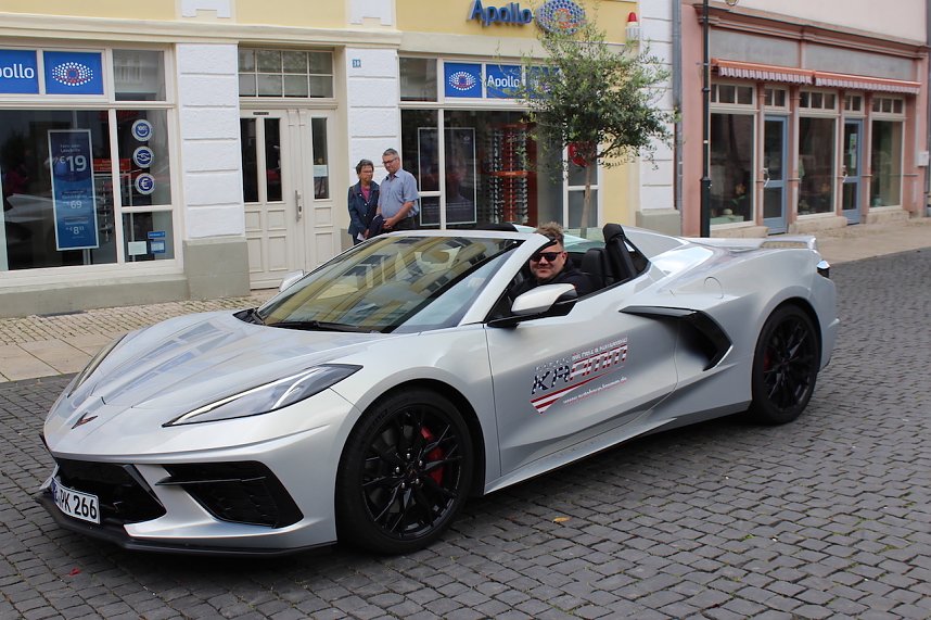 Gro&szlig;es Corvette-Treffen in Bad Langensalza
