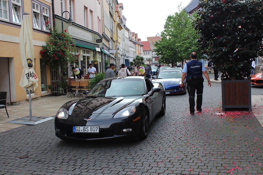 Gro&szlig;es Corvette-Treffen in Bad Langensalza