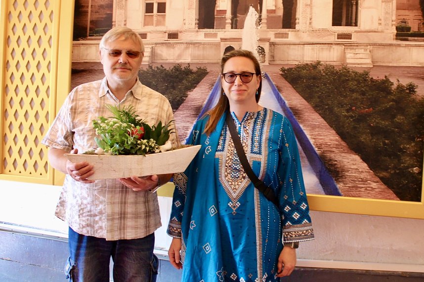 Er&ouml;ffnungsfeier mit geladenen G&auml;sten im Punjabi Bad&acute;sha