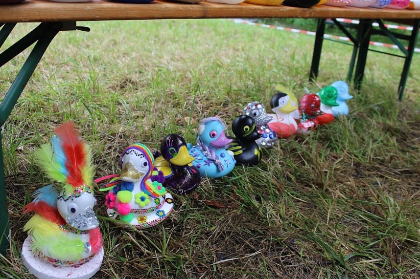 An der Seufzerallee heute Vormittag