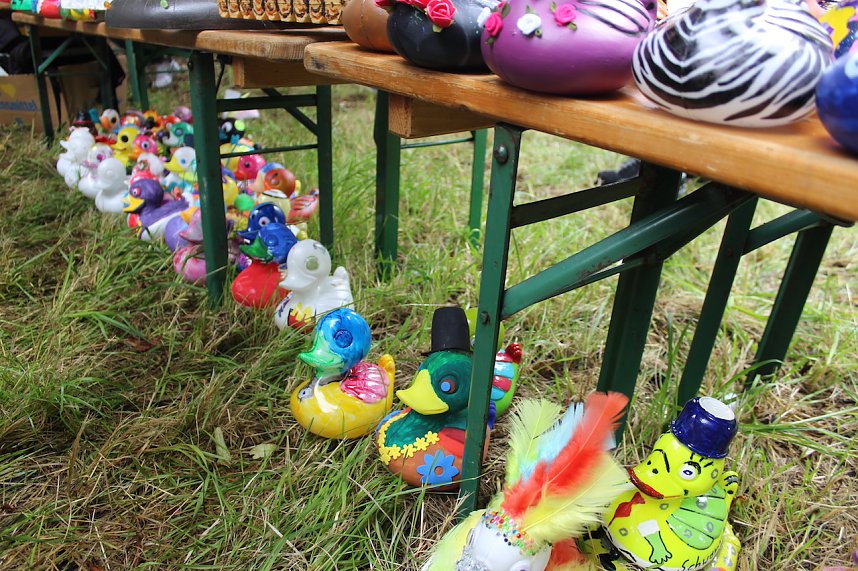 An der Seufzerallee heute Vormittag