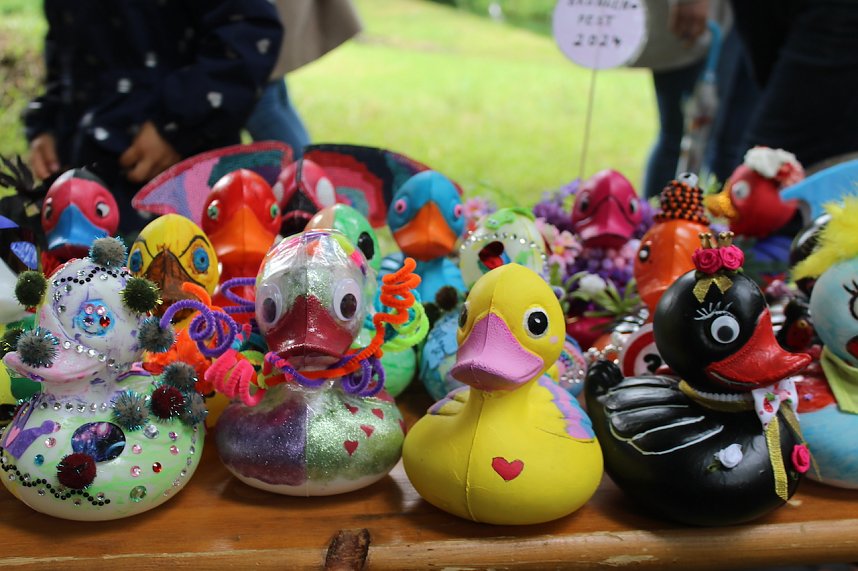 An der Seufzerallee heute Vormittag