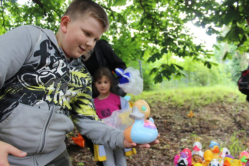 An der Seufzerallee heute Vormittag