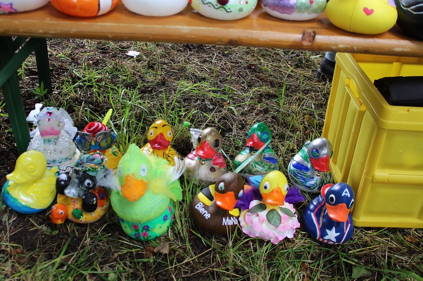 An der Seufzerallee heute Vormittag