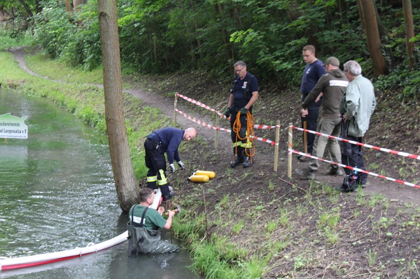 An der Seufzerallee heute Vormittag