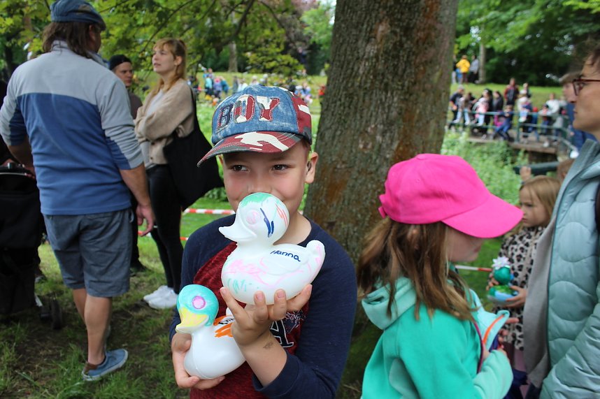 An der Seufzerallee heute Vormittag