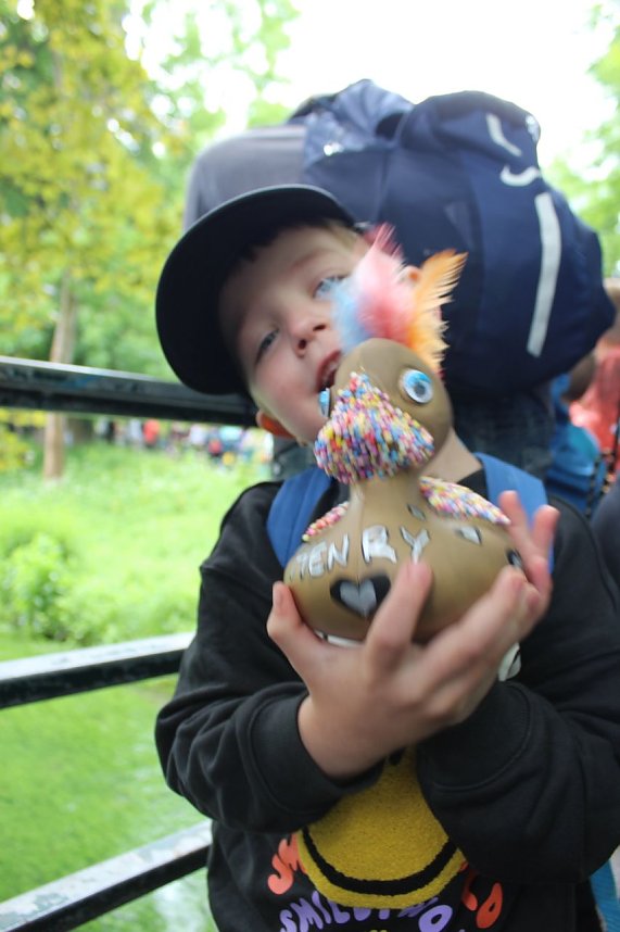 An der Seufzerallee heute Vormittag