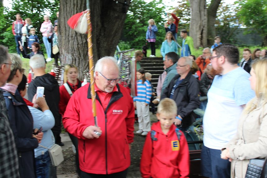 An der Seufzerallee heute Vormittag