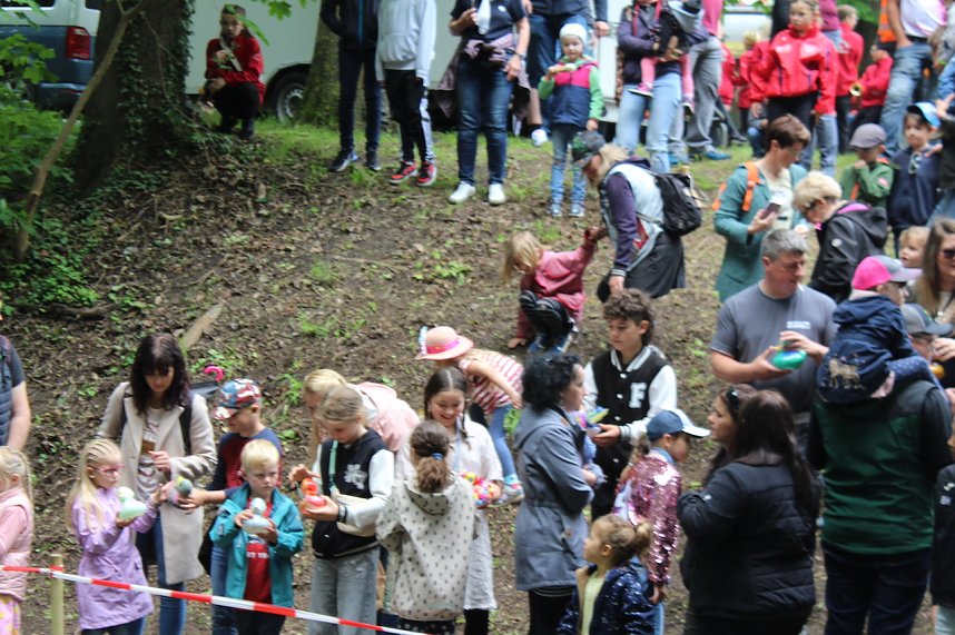 An der Seufzerallee heute Vormittag