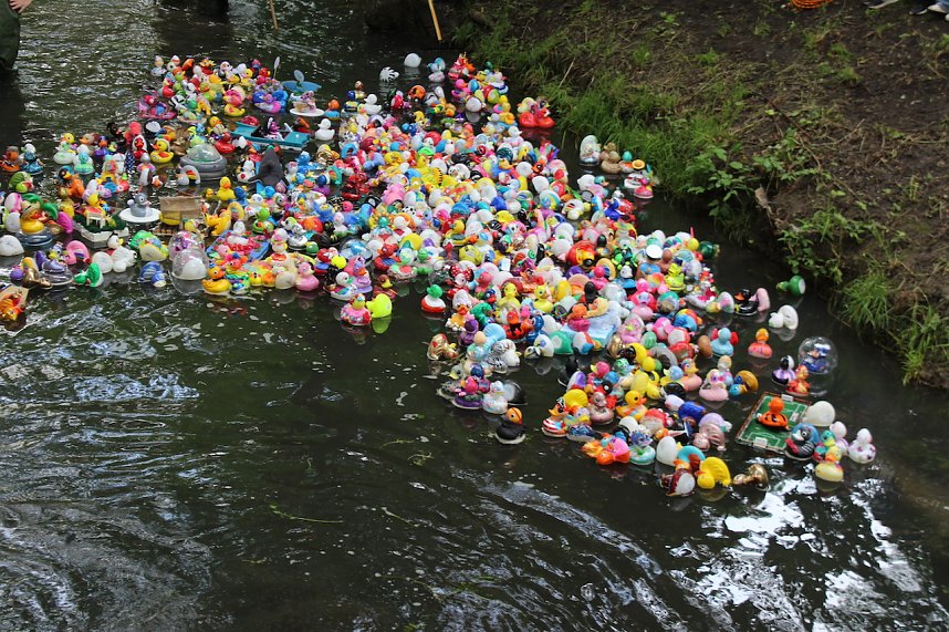 An der Seufzerallee heute Vormittag