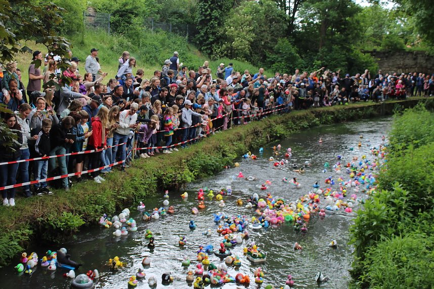 An der Seufzerallee heute Vormittag