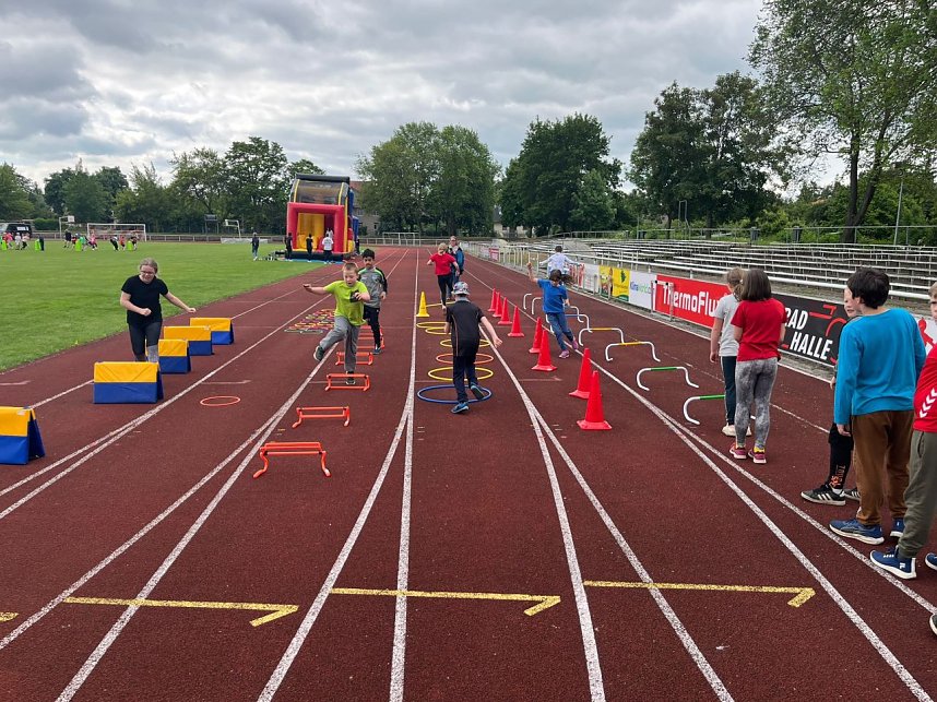 Sporttag der VR-Bank in M&uuml;hlhausen