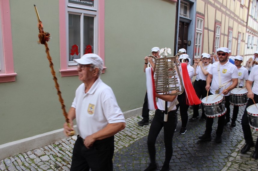 Das 211. Brunnenfest von Bad Langensalza wurde feierlich er&ouml;ffnet