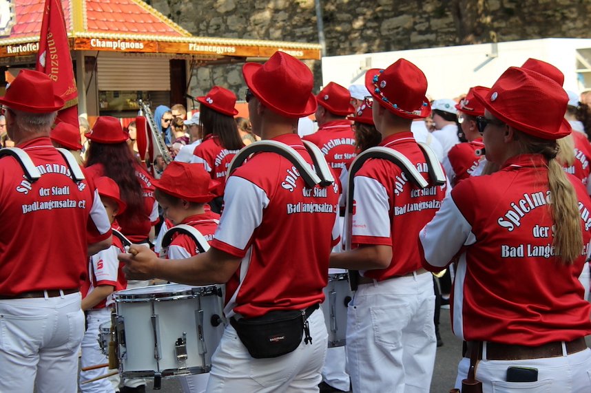 Das 211. Brunnenfest von Bad Langensalza wurde feierlich er&ouml;ffnet