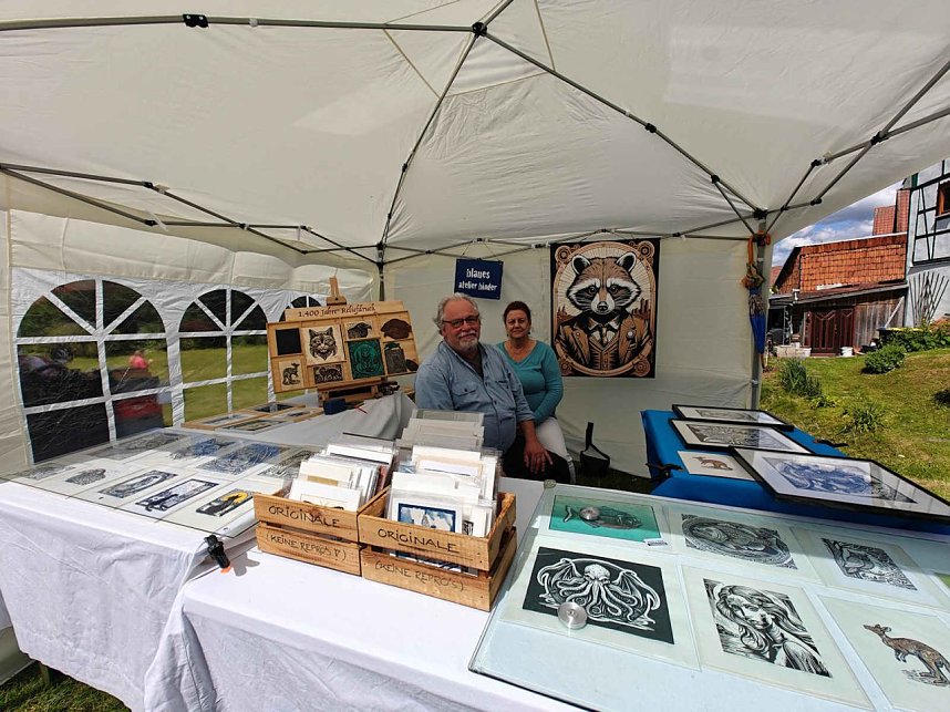 Peter Blei unterwegs in Friedrichrode