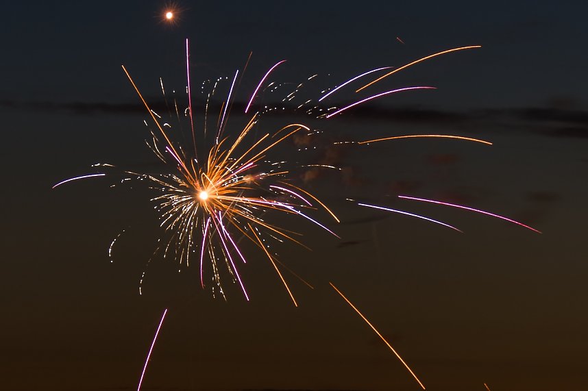 Feuerwerk zum Brunnenfest 2024