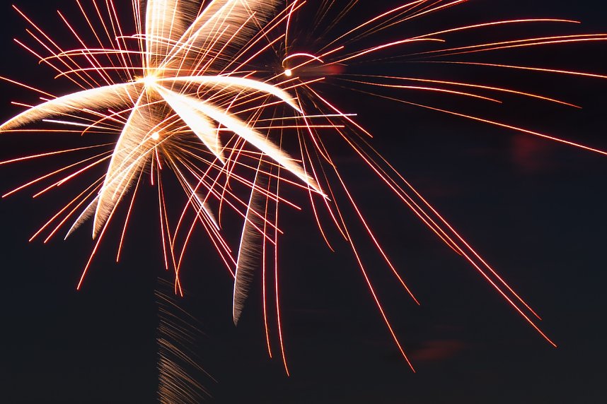 Feuerwerk zum Brunnenfest 2024