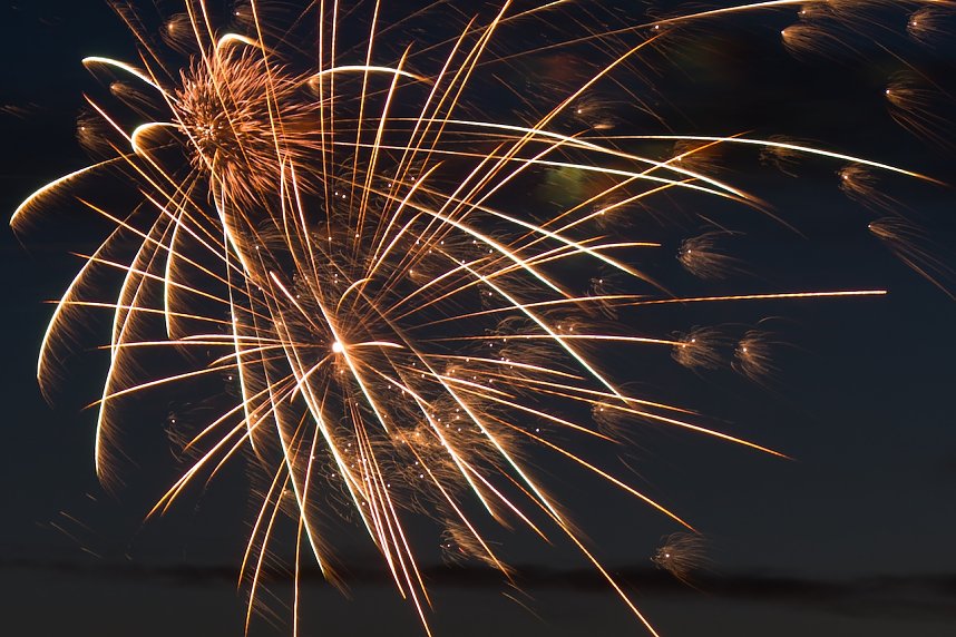 Feuerwerk zum Brunnenfest 2024