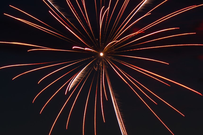 Feuerwerk zum Brunnenfest 2024