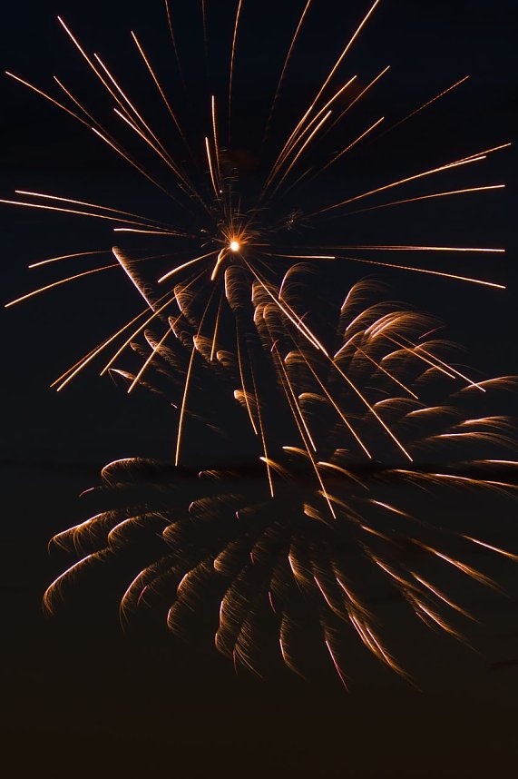 Feuerwerk zum Brunnenfest 2024