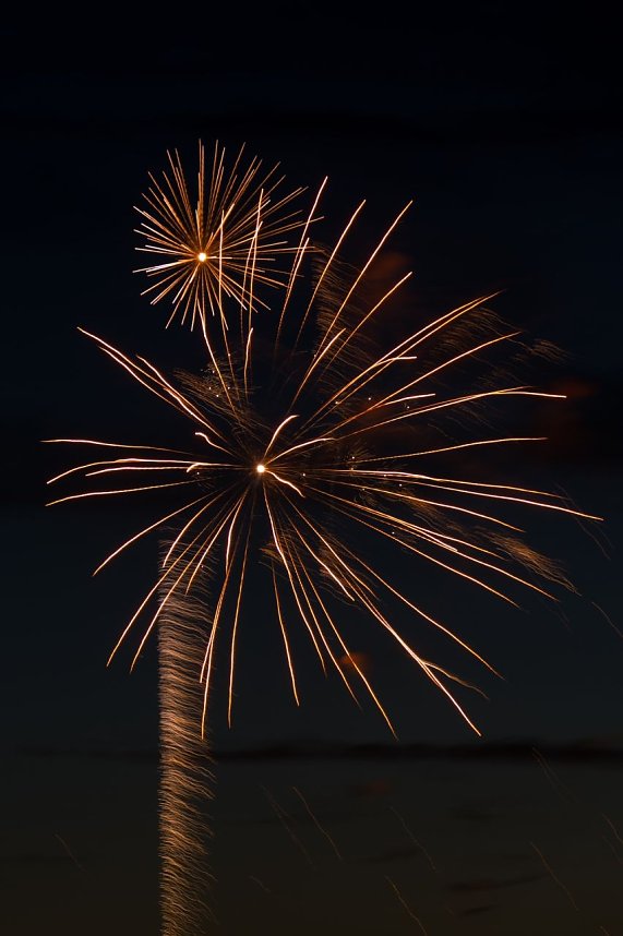 Feuerwerk zum Brunnenfest 2024