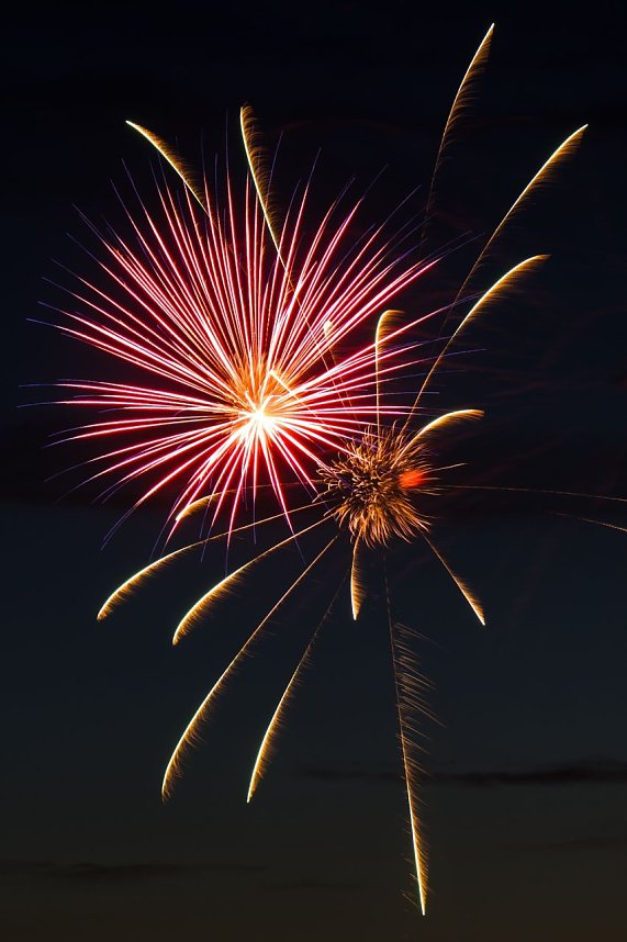Feuerwerk zum Brunnenfest 2024