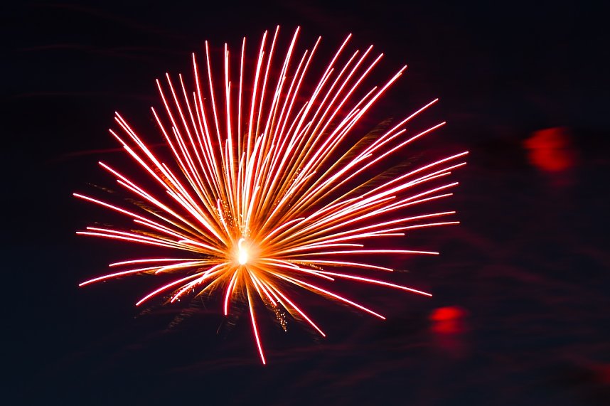 Feuerwerk zum Brunnenfest 2024