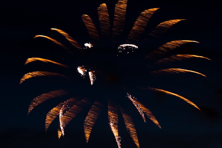 Feuerwerk zum Brunnenfest 2024