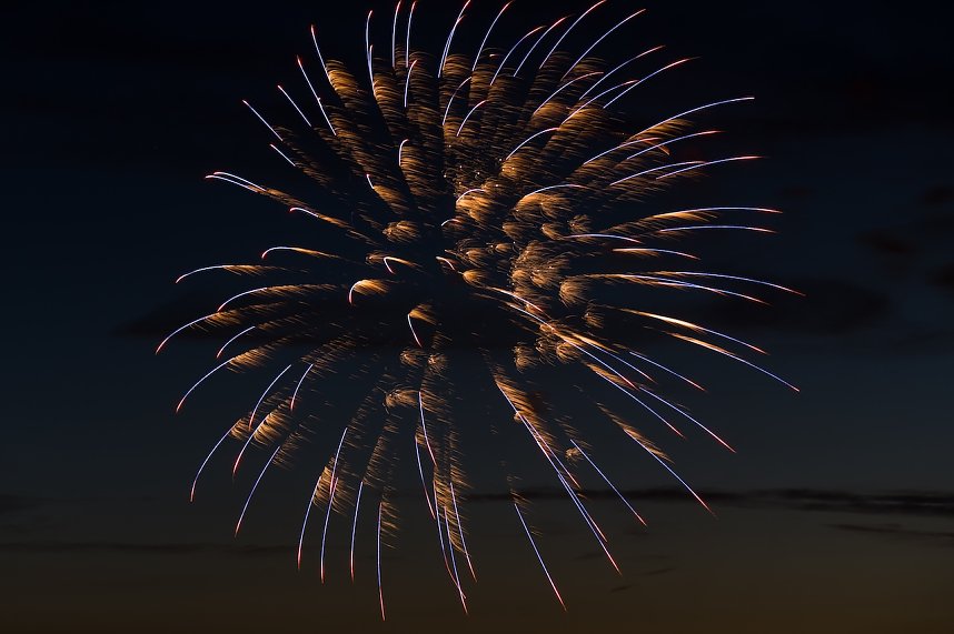 Feuerwerk zum Brunnenfest 2024