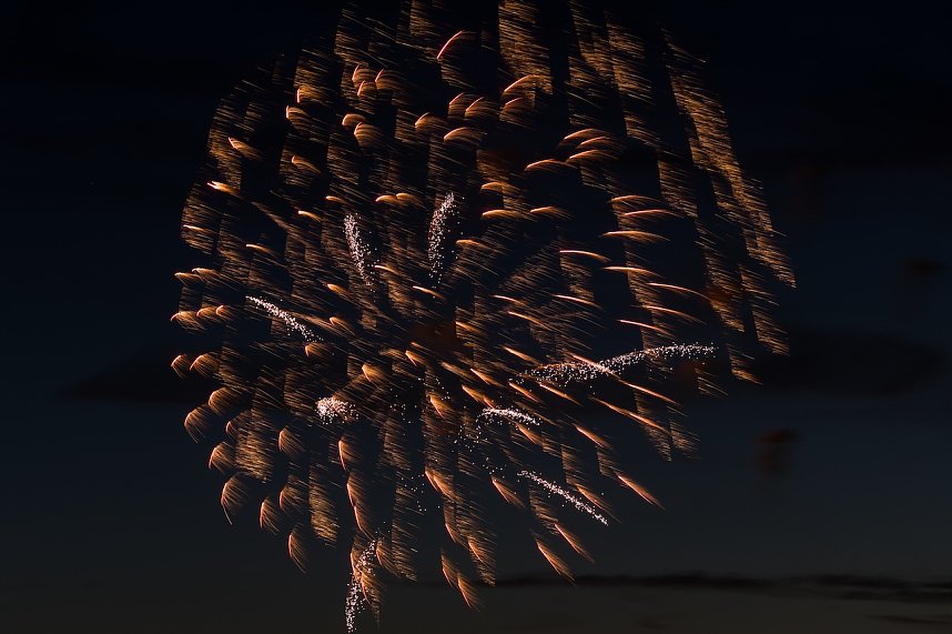 Feuerwerk zum Brunnenfest 2024