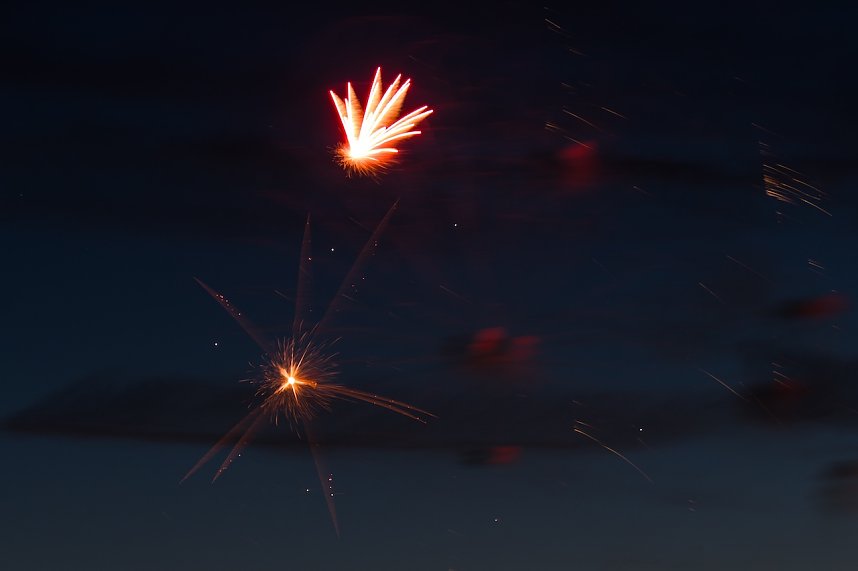 Feuerwerk zum Brunnenfest 2024